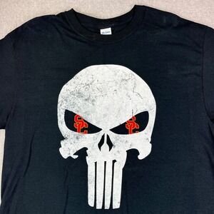 USC Trojans University College Punisher t-Shirt Skull Graphic Tee Large alumni‎